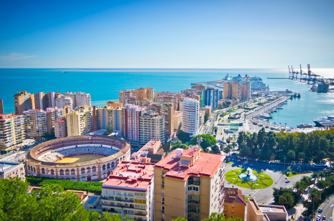 'Beautiful view of Malaga city, Spain' - Andalusien