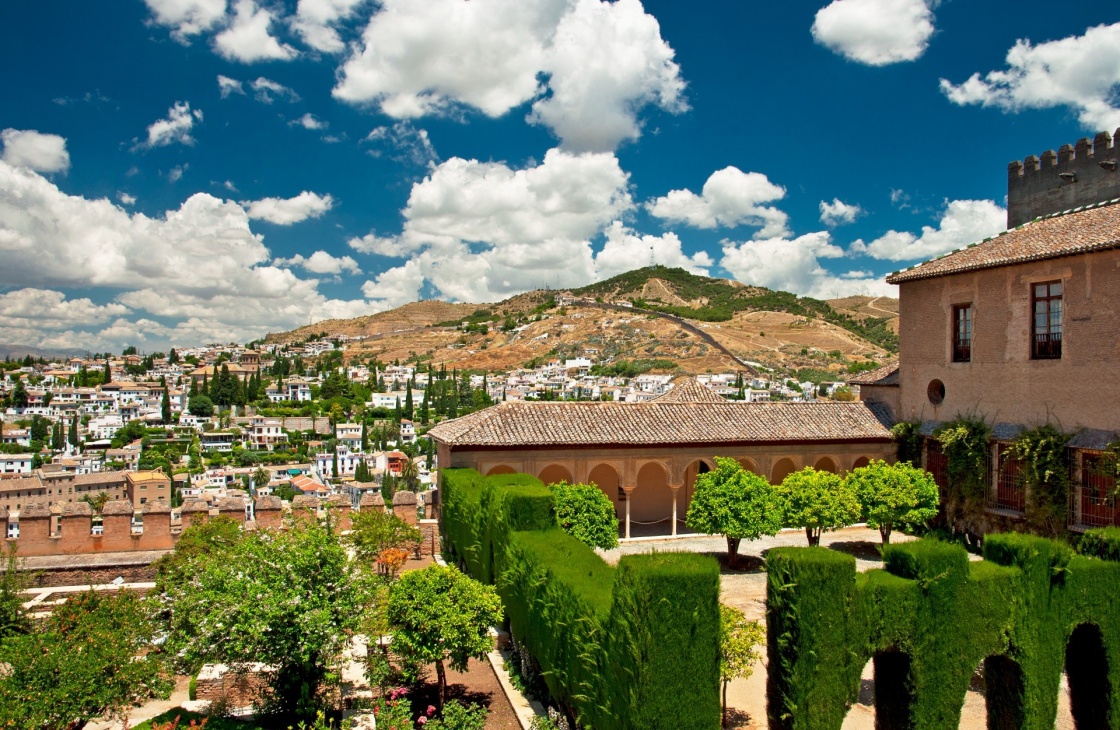 El Alhambra in Granada, Spain