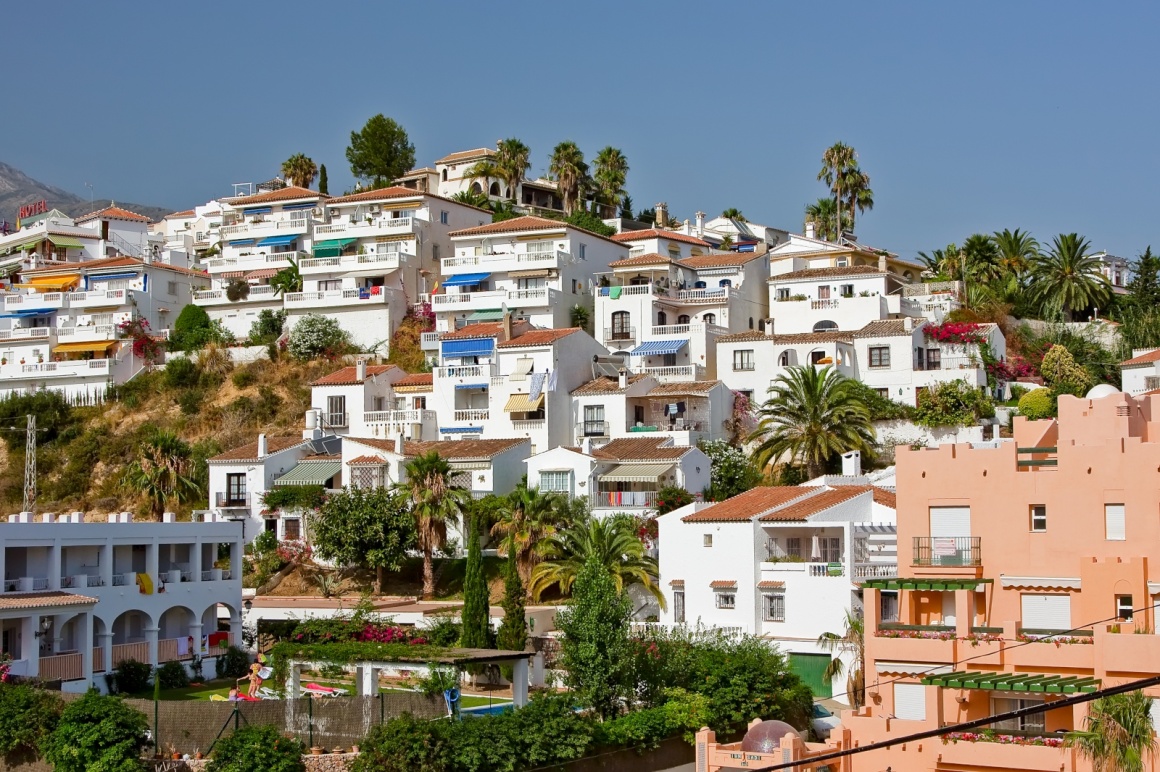 'Spanish landscape, Nerja, Costa del Sol, Spain' - Andalusien